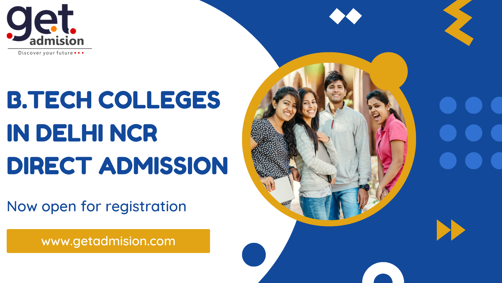 B.Tech Colleges in Delhi NCR Direct Admission